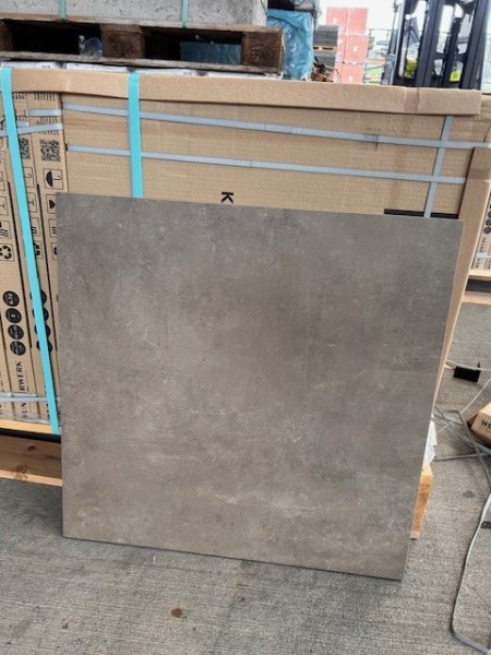 WW Feinsteinzeug Keramikplatte 3cm R11 Taupe braun 60x60x3 cm